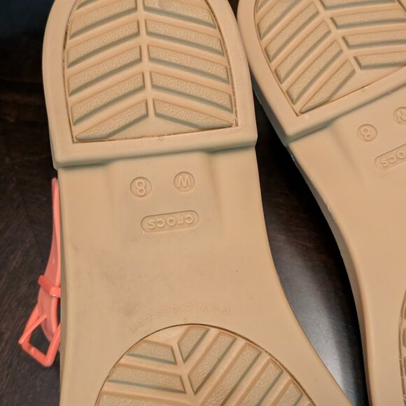 B31 CROCS Tulum Toe Post Sandals - Picture 5 of 6